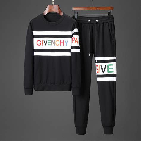 givenchy tracksuit logo|givenchy tracksuit for men.